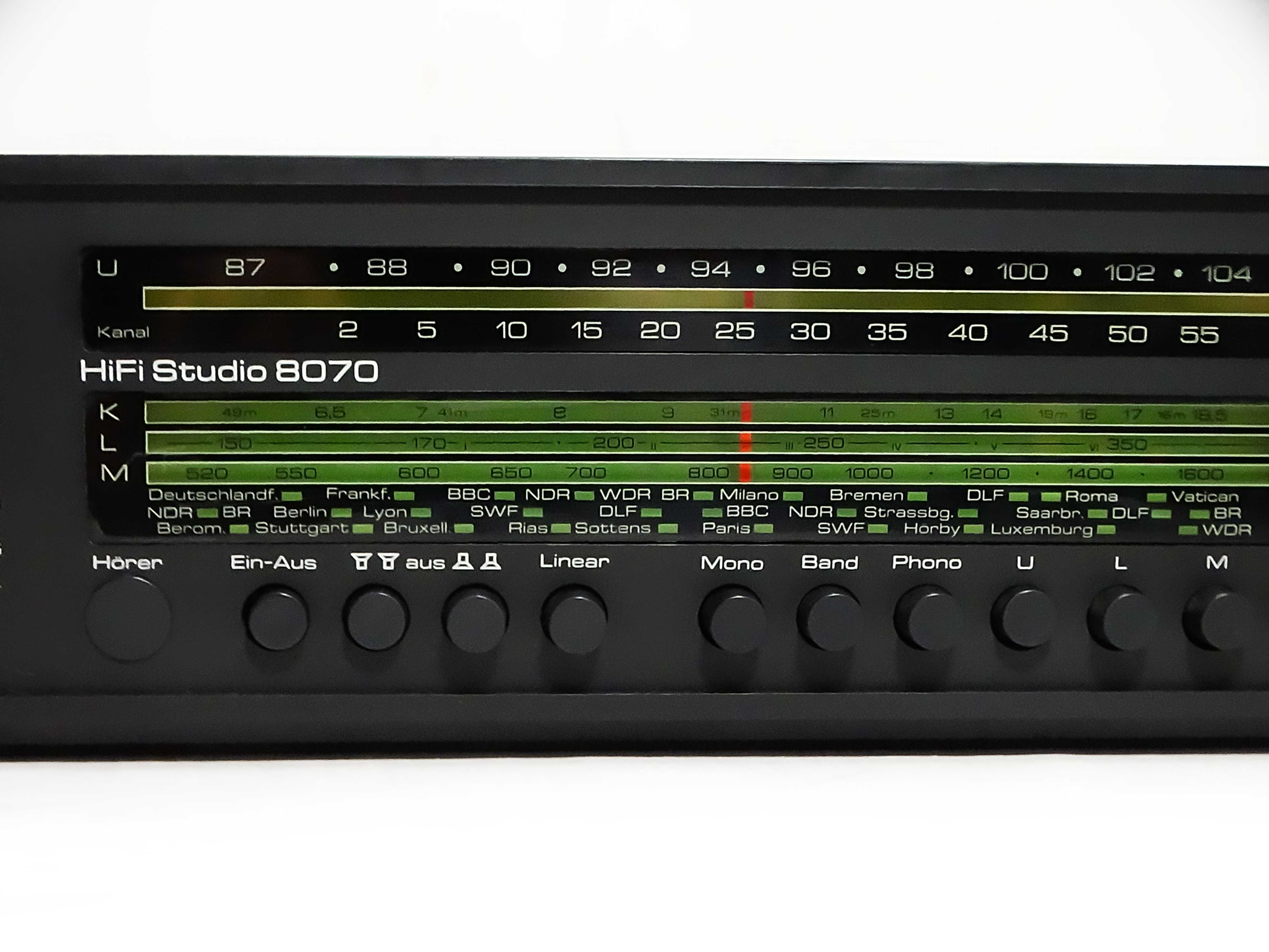 Radio Saba HiFi Studio 8070 amplituner 1974
