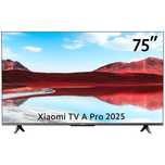 Xiaomi TV A Pro 75" 2025 QLED 4K UHD Dolby Audio