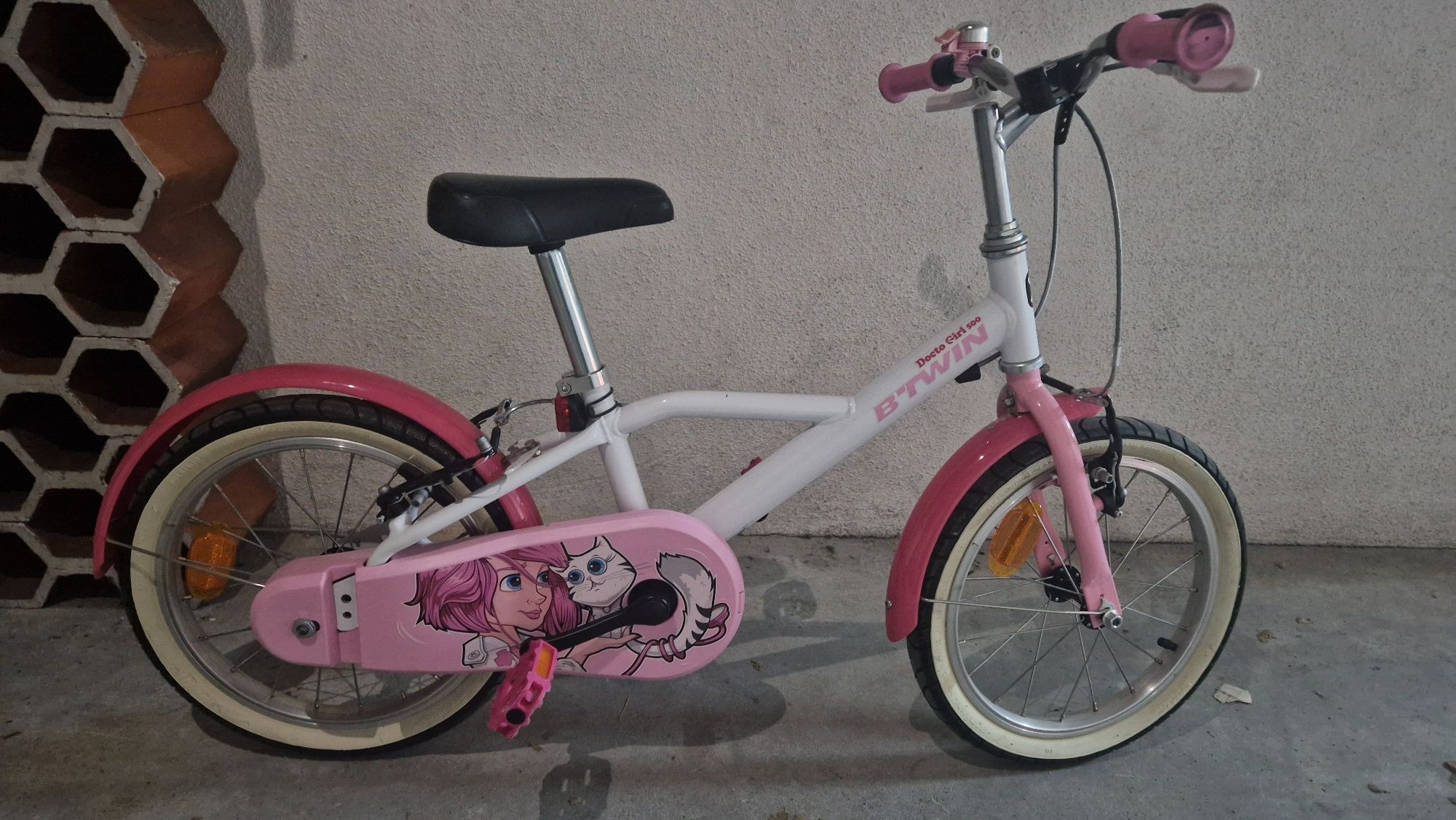Bicicleta 16 Polegadas 4,5-6 anos 500 Dr Girl B'TWIN