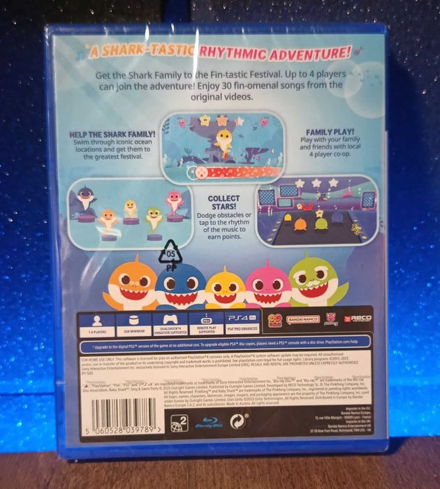 Baby Shark: Sing and Swim Party PS4 / PS5 - super gra dla dzieci PL