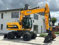 JCB JS 145 W  Koparka Kołowa JCB JS145W * Waga 15,9t * 2 Łyżki * Stan Bardzo Dobry