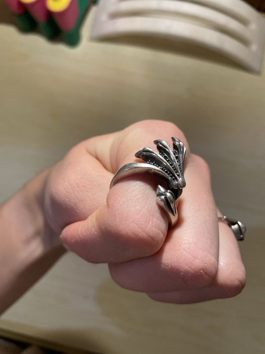 Срібний перстень «Кігті» 20р