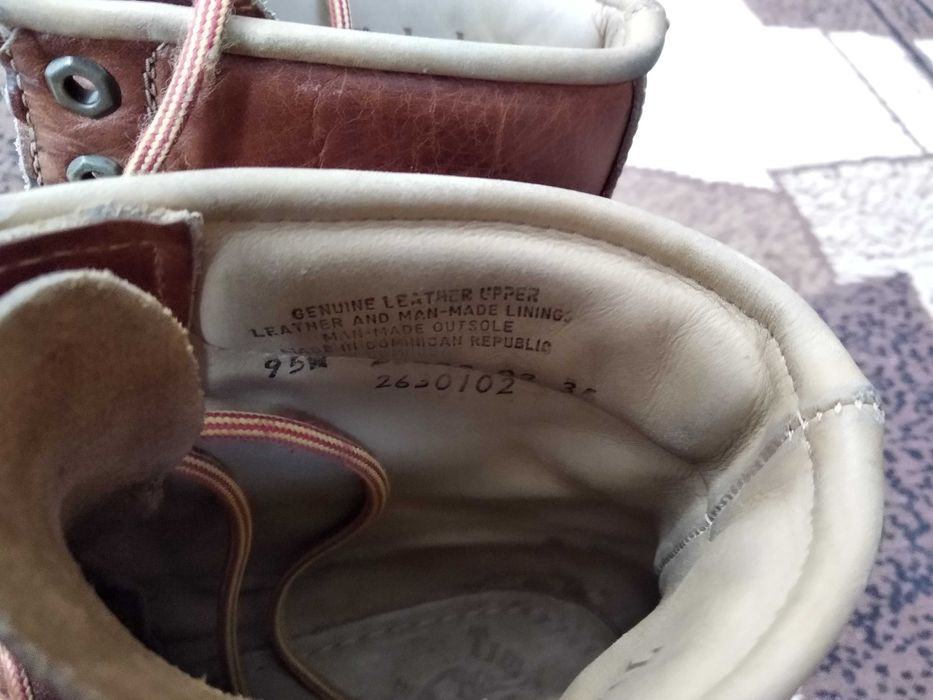 Ботинки мужские Timberland (Оригинал) размер 44, натуральная кожа