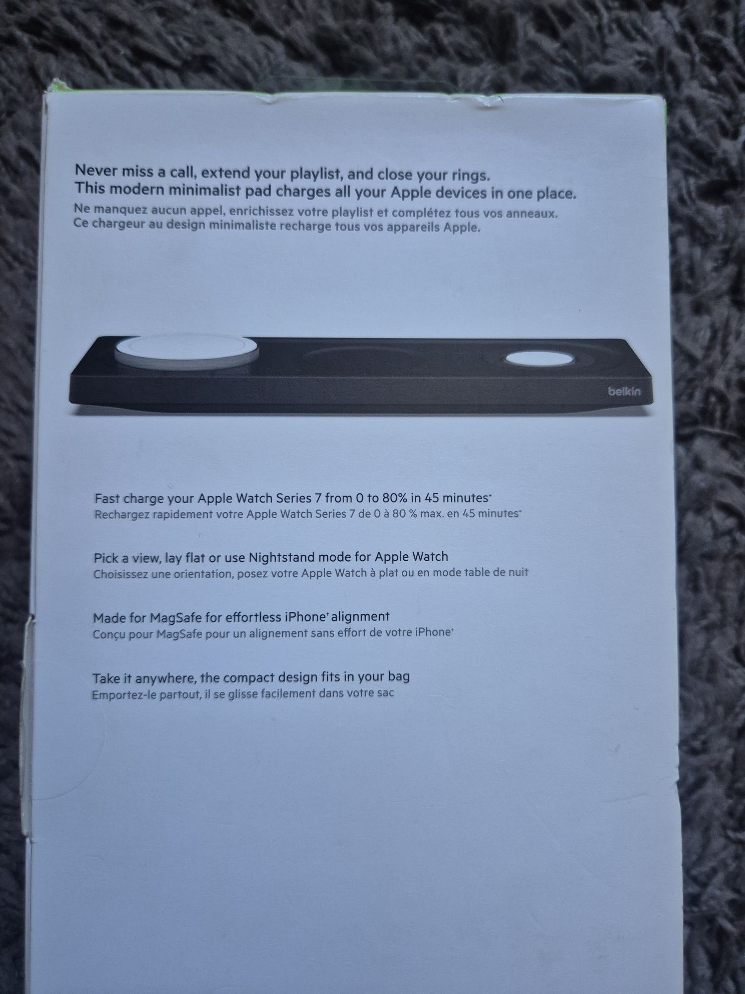 Carregador wireless belkin