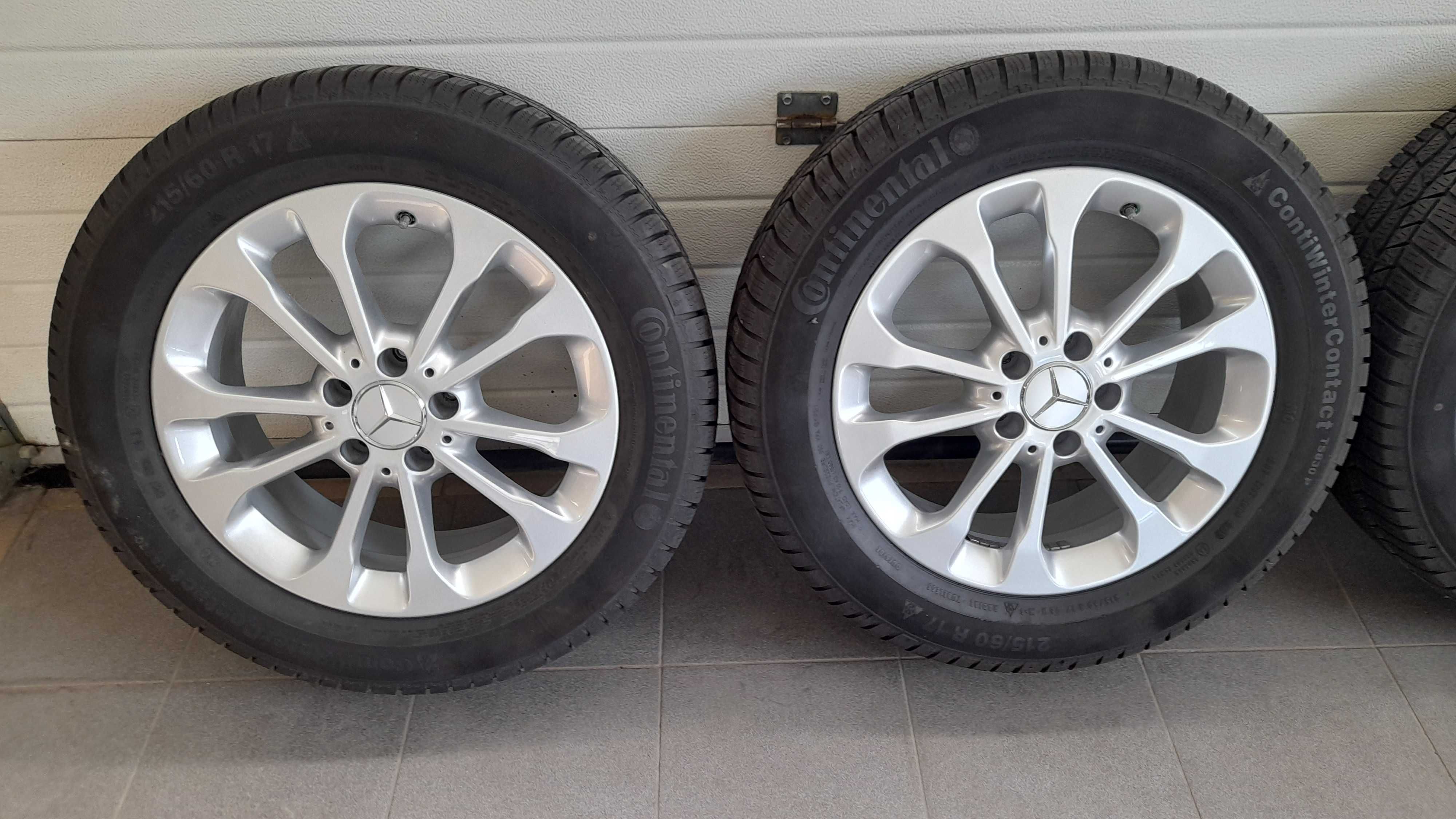 Mercedes GLA 215/60R17 96H DOT 1619 koła zimowe alufelgi