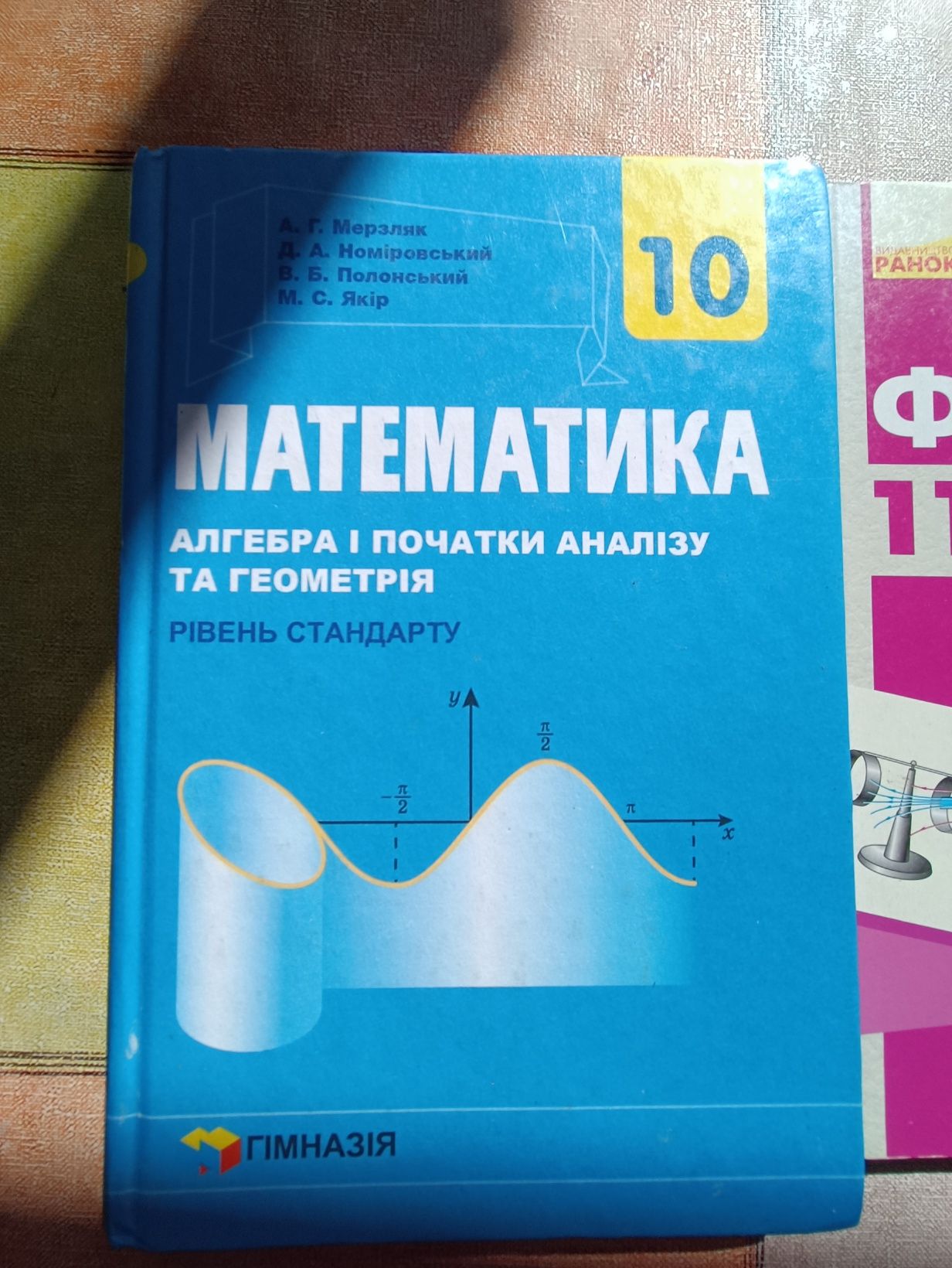 Підручники для підготовки з математики Алгебра 8-9-10-11 клас