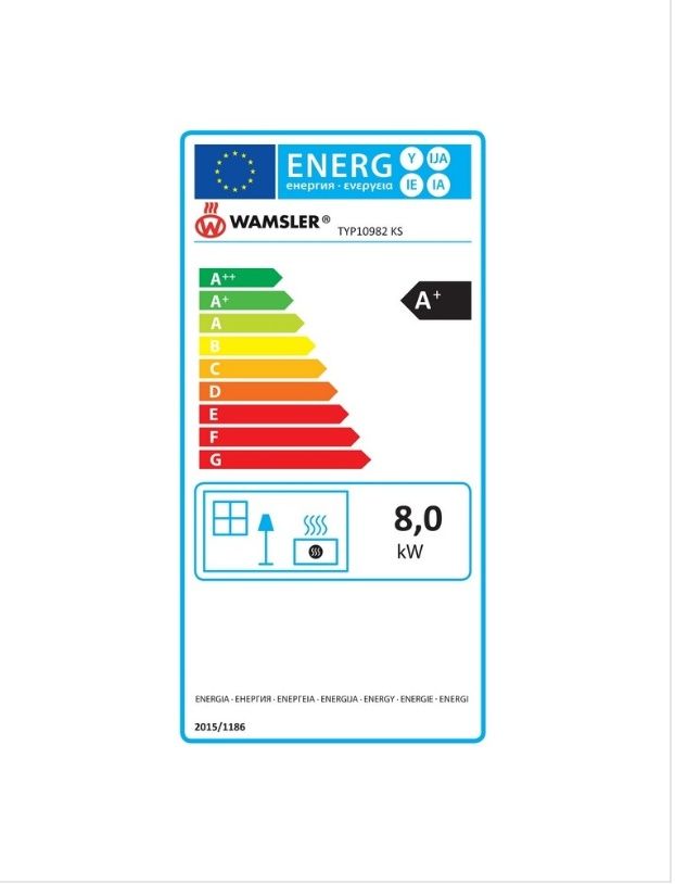 Piec kominkowy Kamino 8 Kw