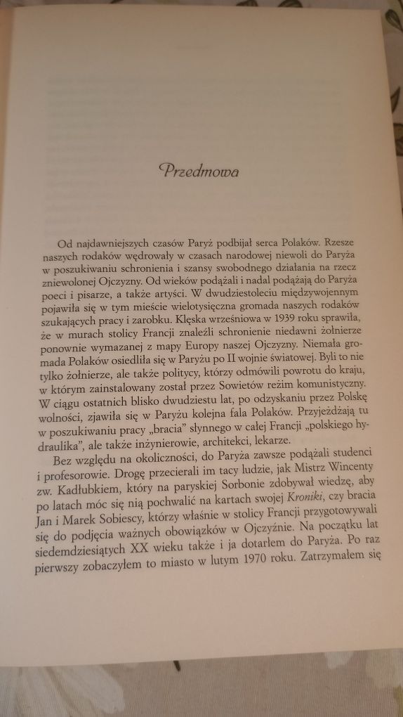 Mój Paryż. Z autografem. Franciszek Ziejka