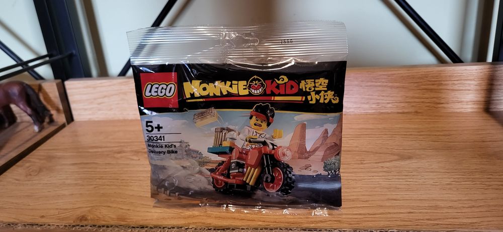 Lego 30341 Rower Kurierski Monkie Kid saszetka z klockami