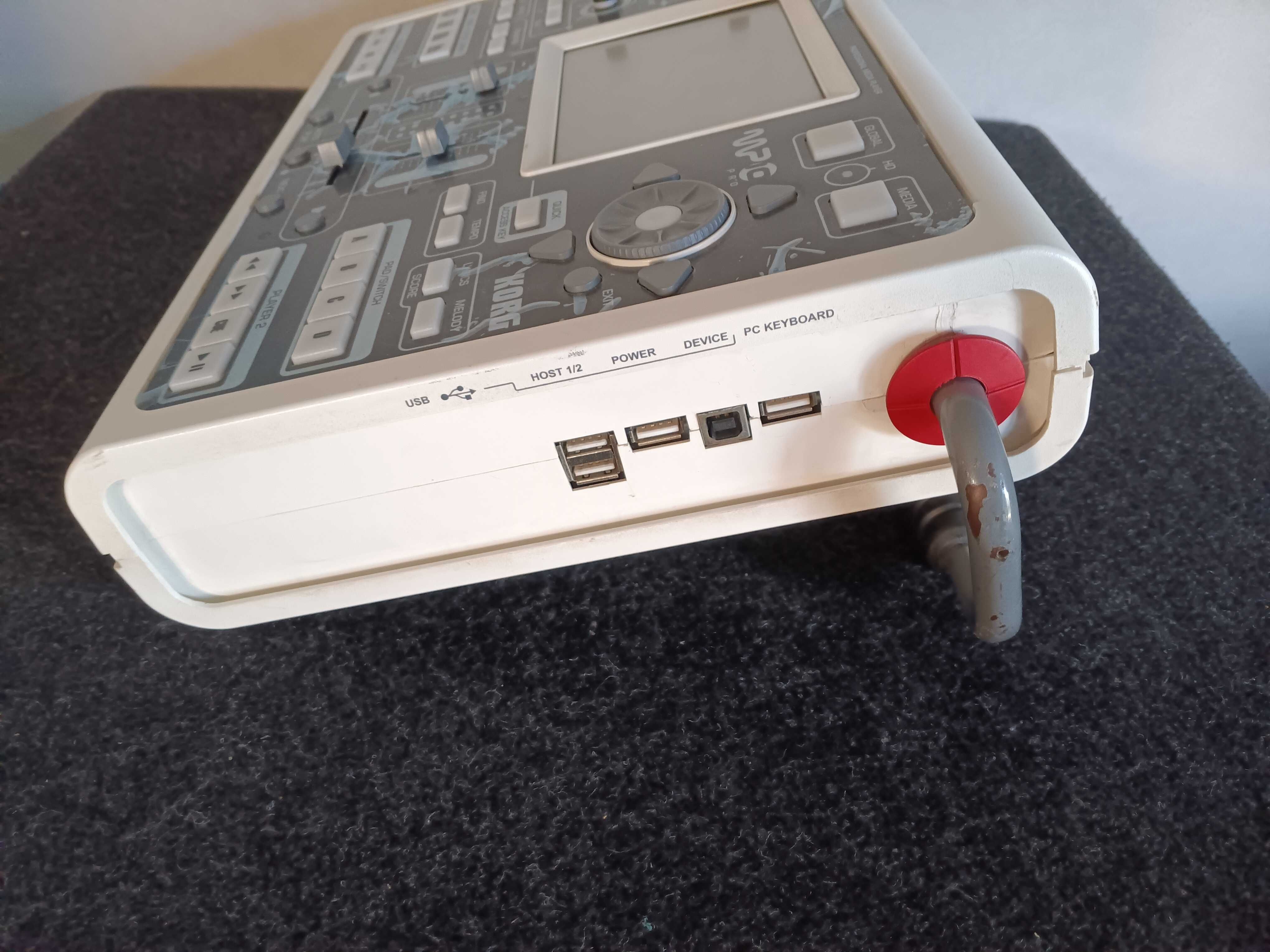Korg mp10 pro, moduł midi