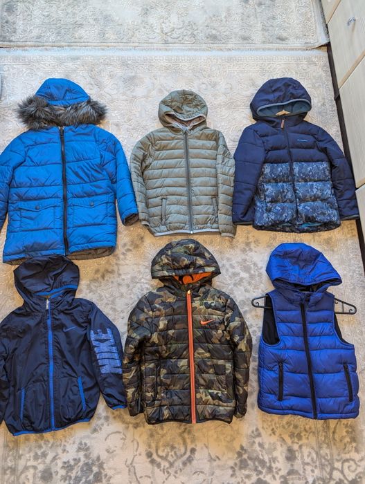 Куртки зимові та демісизон, вітровка, жилетка  для хлопчика