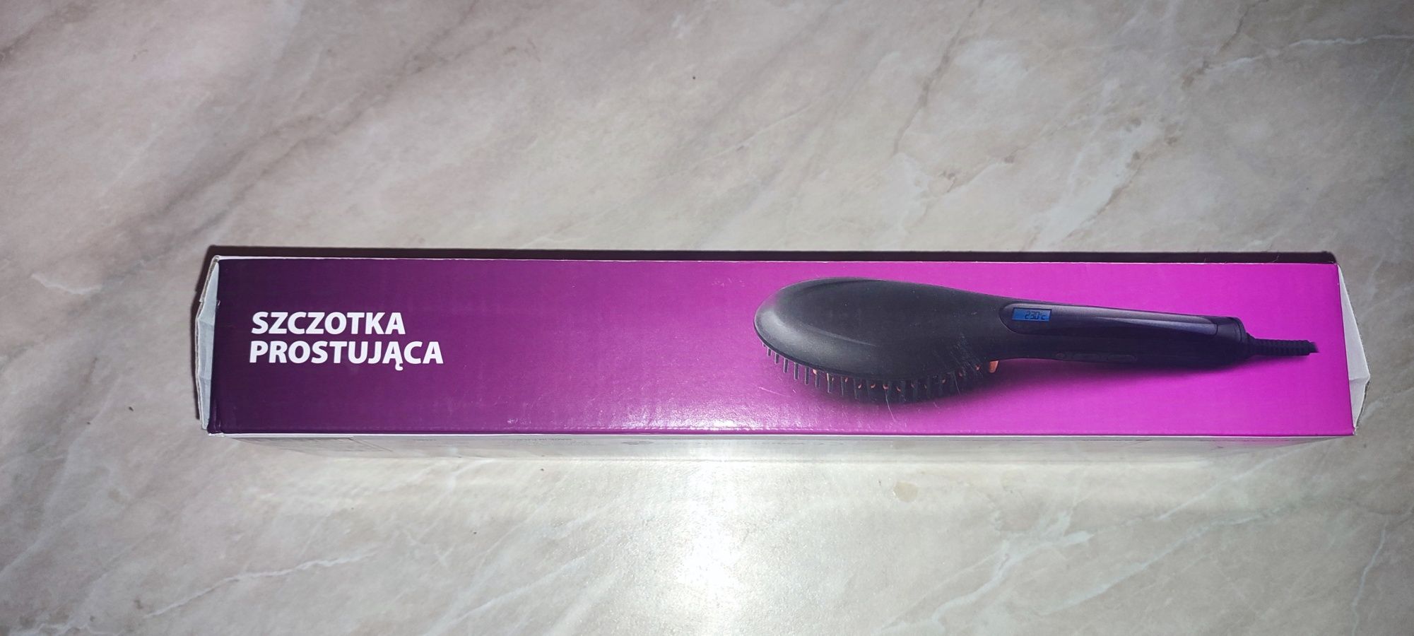 Szczotka prostująca włosy - LCD - Nowa!
