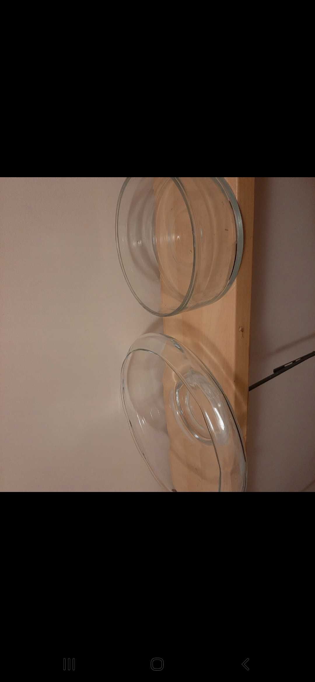 Taças decoração em vidro