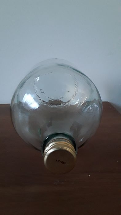 Gąsior na wino butla szklany balon fermentacyjny 5 litrowy z zakrętką