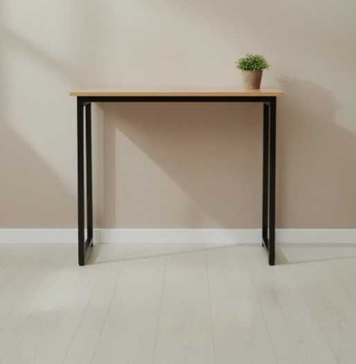 NOWE Biurko Do Pokoju Składane Brązowe Nowoczesne Komputerowe Stolik