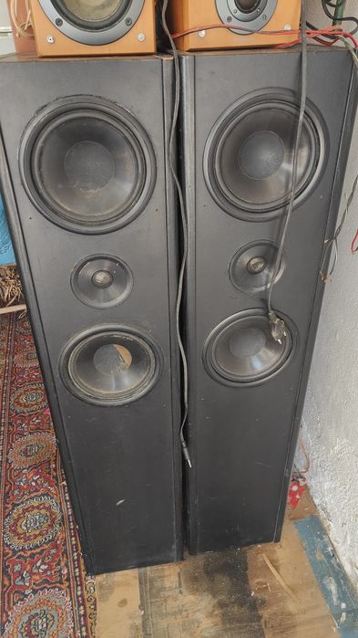 Set colunas Grunding e aiwa