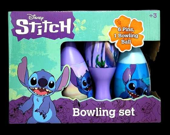 Zestaw do gry w kręgle Disney Stitch.