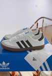 Biały\AdidasSamba*airDamskieKomfort KwitUnisexTrampki 41