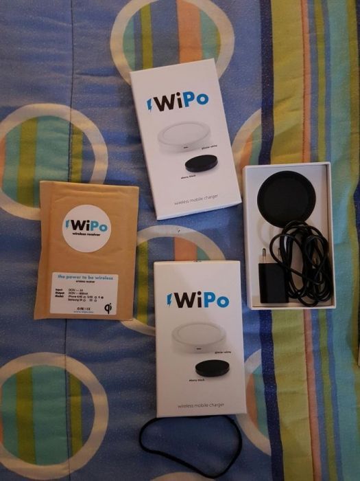 Wireless mobile charger Wipo para todas as marcas de telemoveis