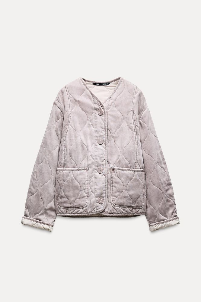 Стьобана куртка Zara Зара