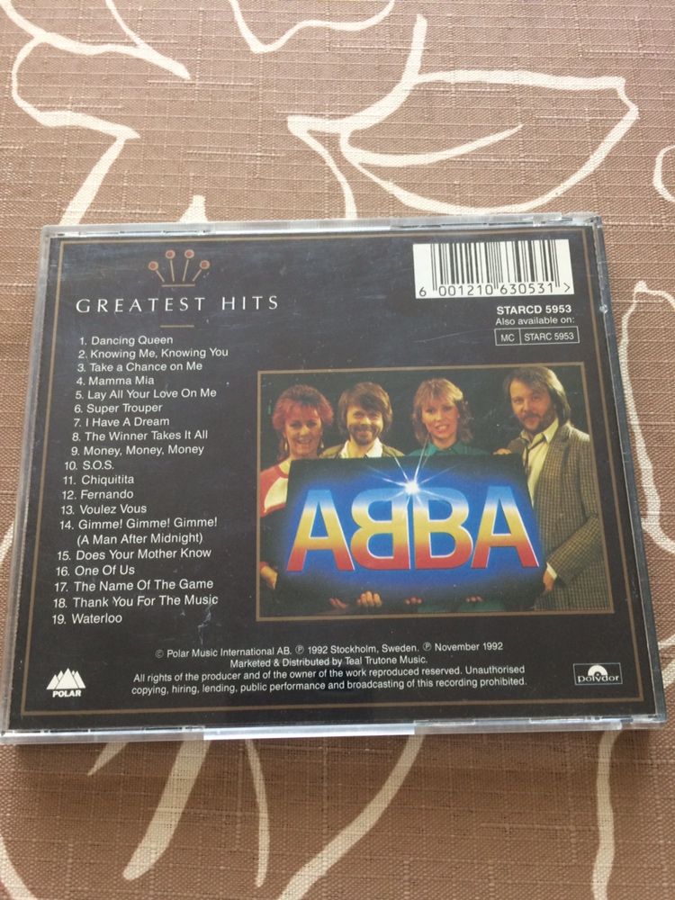Płyta cd Abba Gold