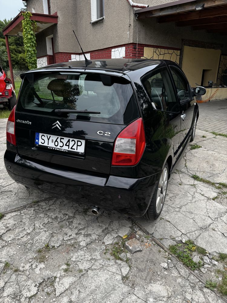Citroen c2 vts 1.6 122KM Code,LPG, klima, skóra, czujniki parkowania
