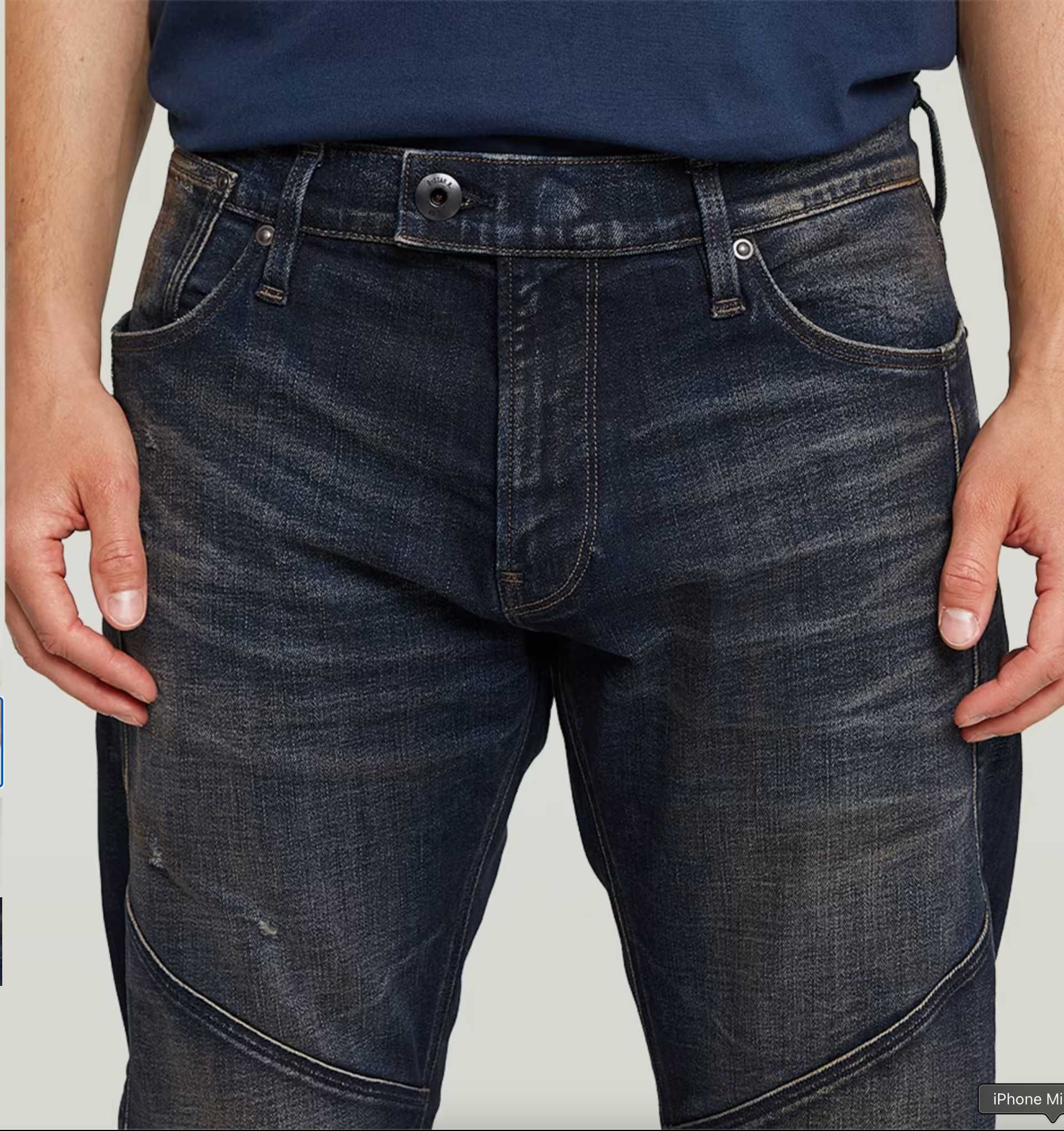 G-Star Moto Cross 3D Slim Jeans (розмір W33 L34)
