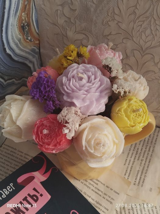 Букет із аромосвічок