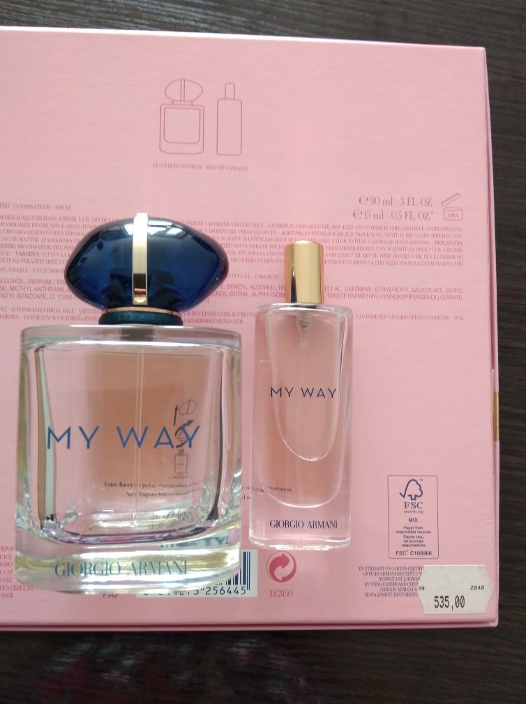 Armani My Way zestaw perfum