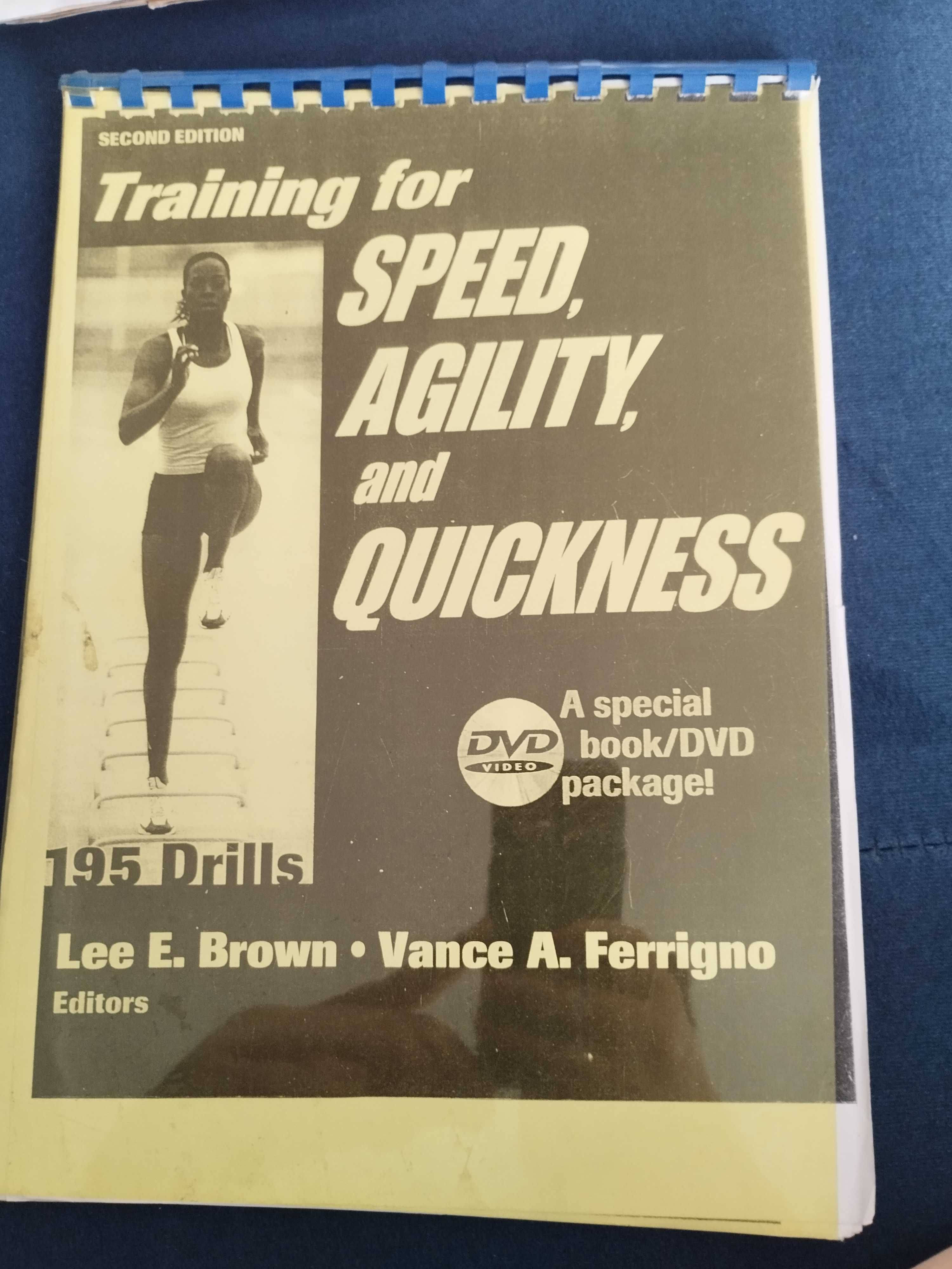 Książka " training for speed agility and quickness"