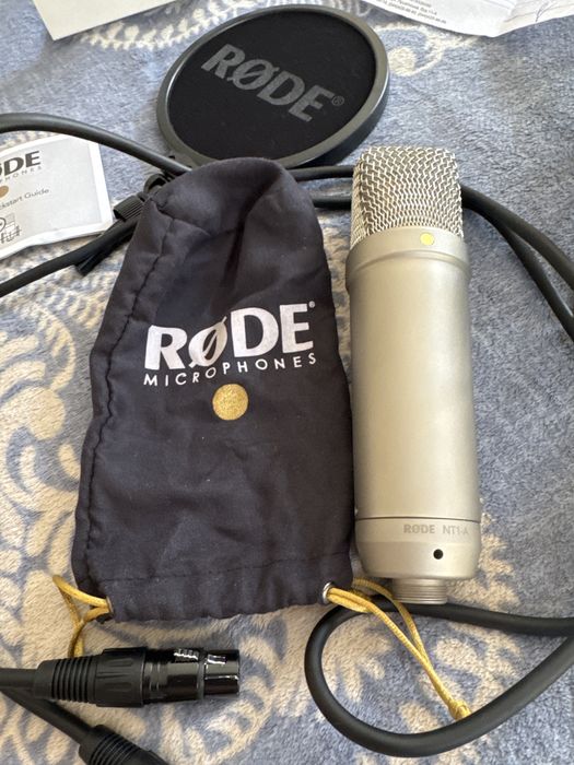 Rode NT1-A + паук с пб фильром