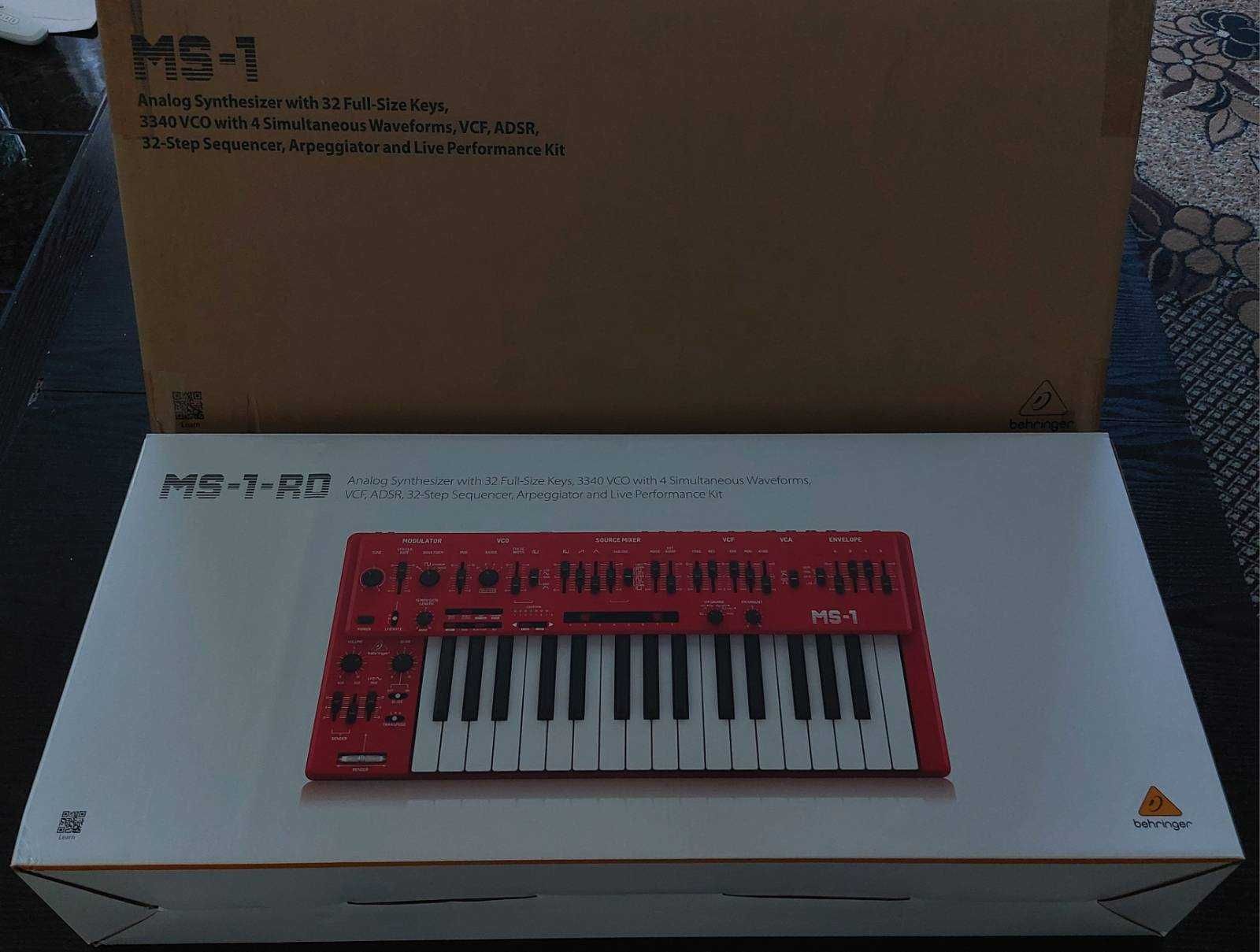 Syntezator analogowy Behringer MS-1 stan idealny