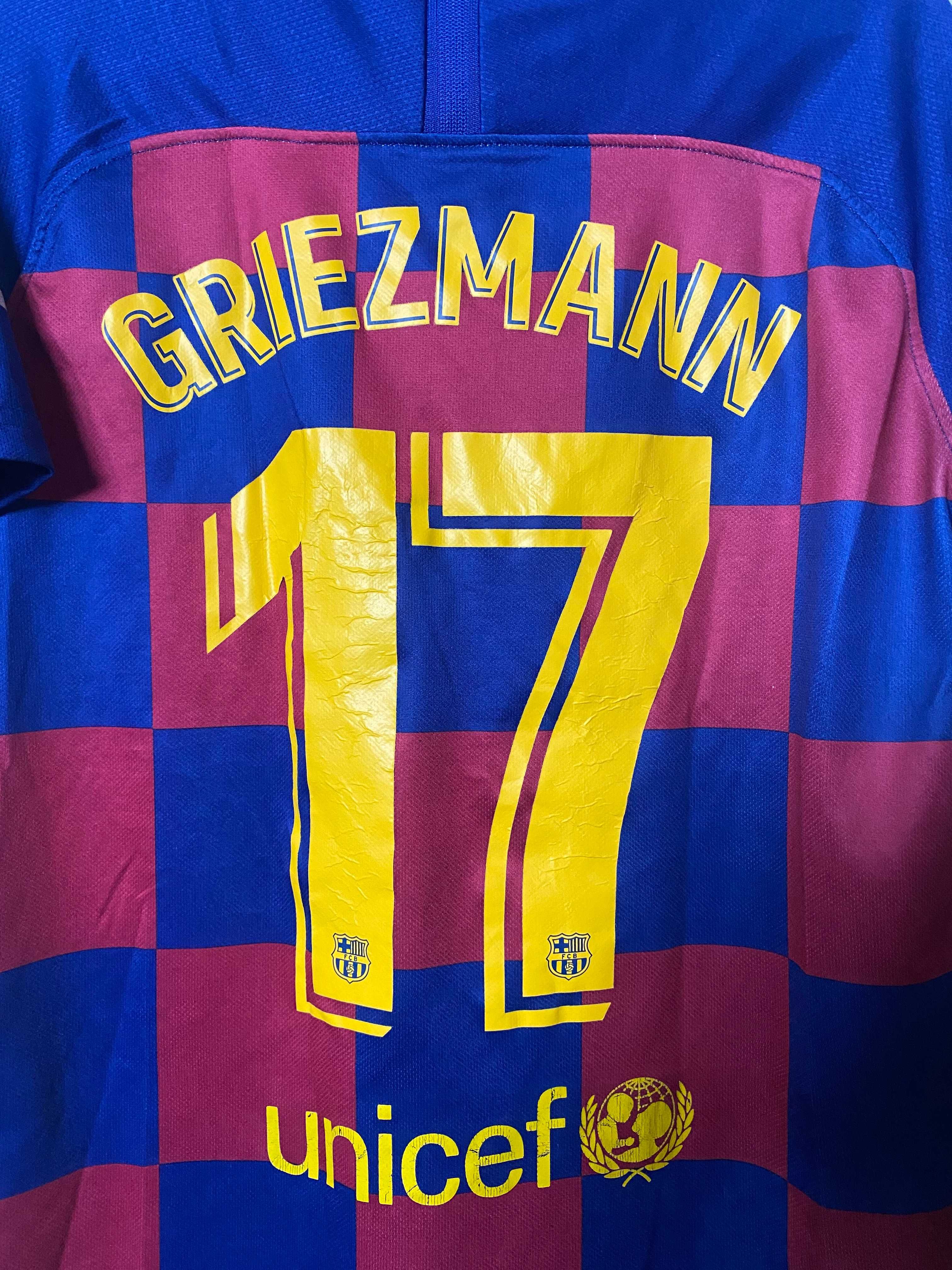 F.C. BARCELONA nr 17 GRIEZMANN - Nike - S/M - 2019 - 2020 - UNIKAT