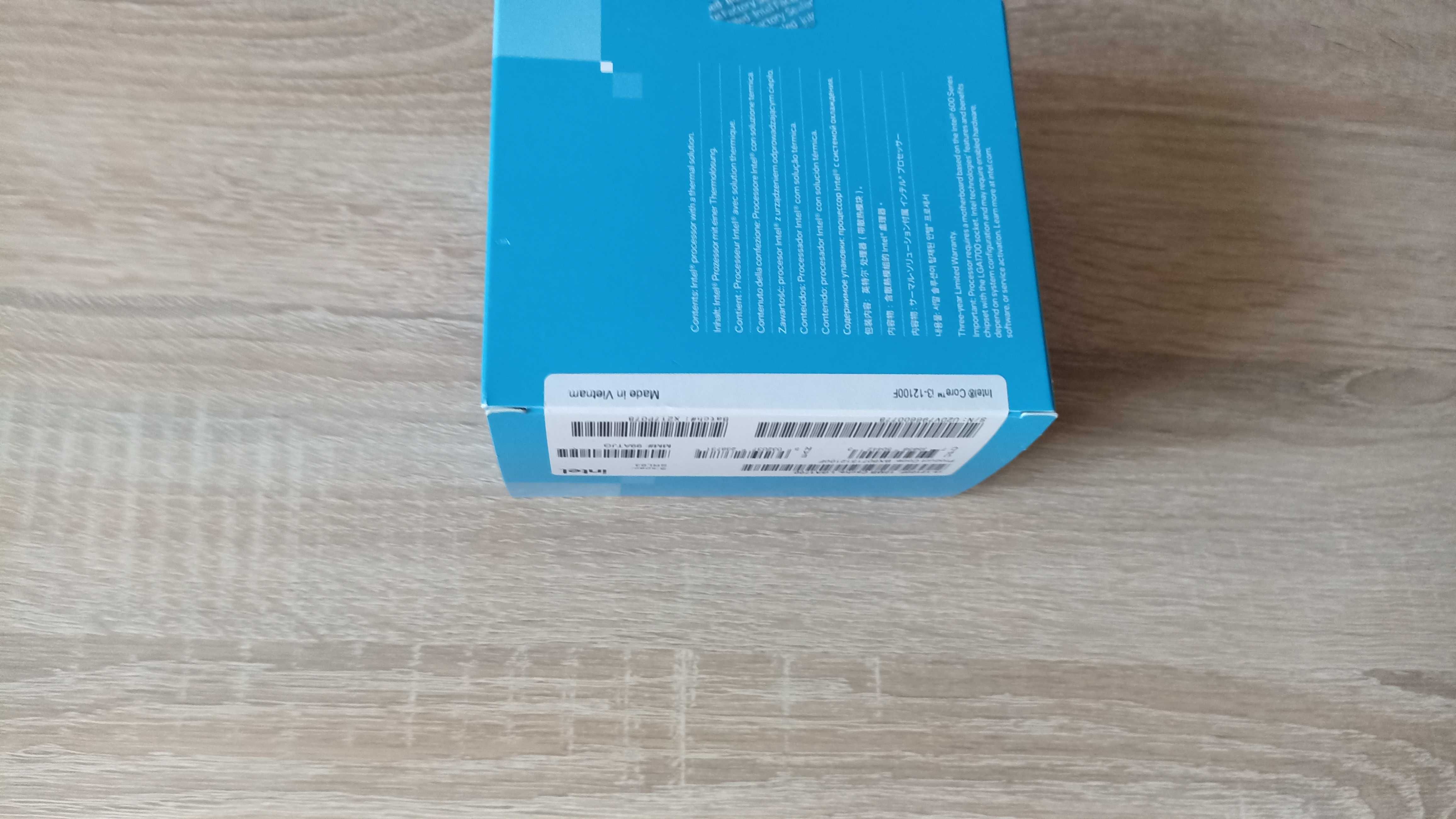 Процессор Intel Core i3-12100F BOX  (на гарантии)