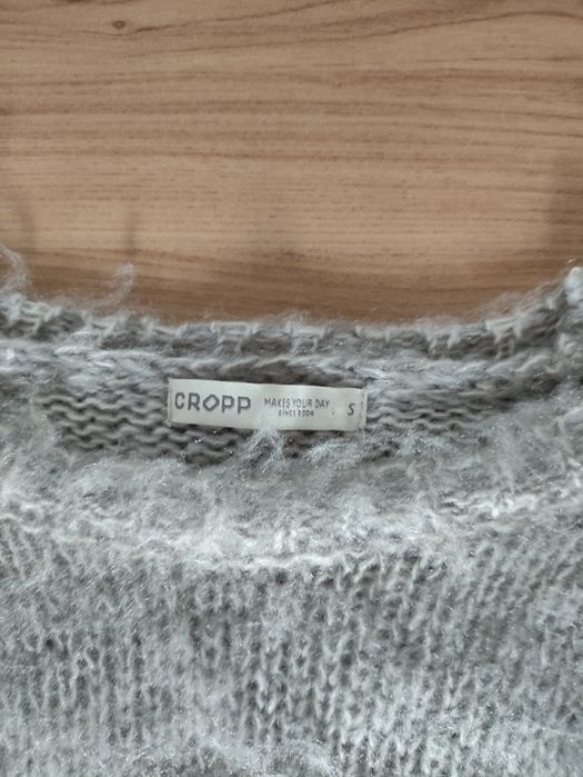 Sweter damski dwu kolorowy