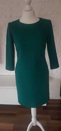 Elegancka zielona sukienka rozmiar 36 VISSAVI