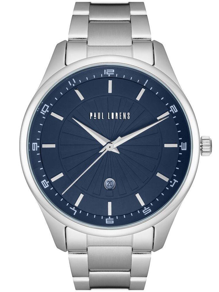 zegarek męski paul lorens - pl12156b2-6c1 (zg357b) + box