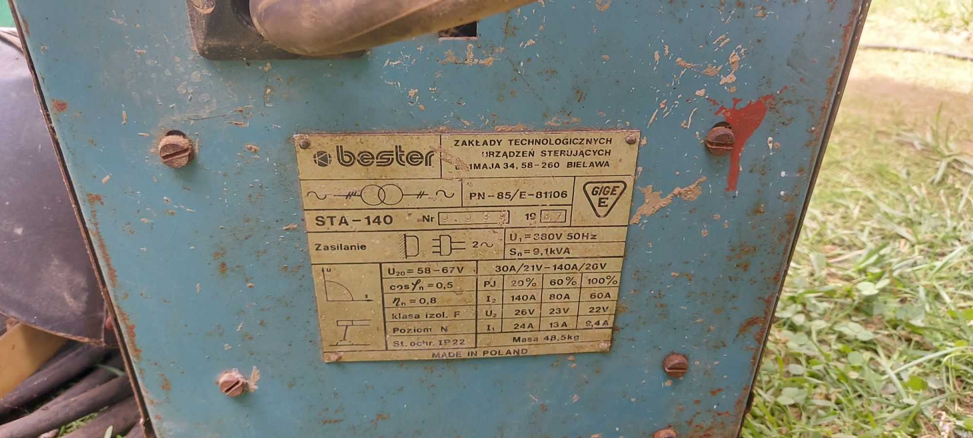 Spawarka Bester sta 140