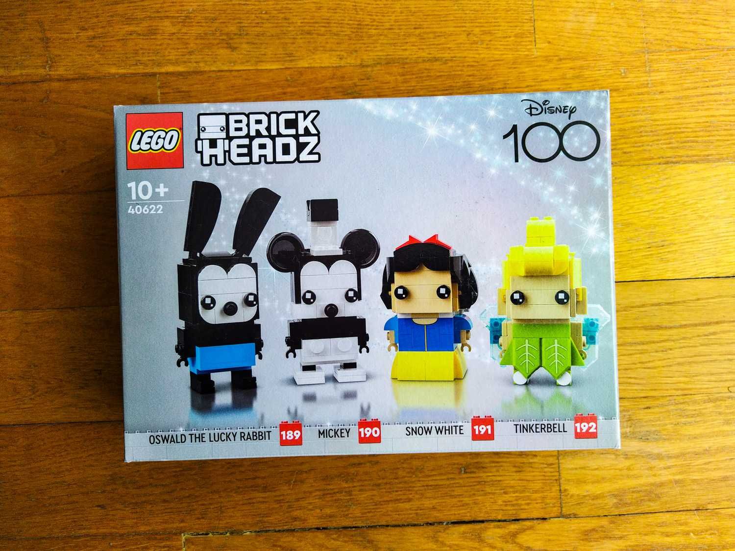 LEGO BrickHeadz 40539, 40623, 40622, 40495, 40560