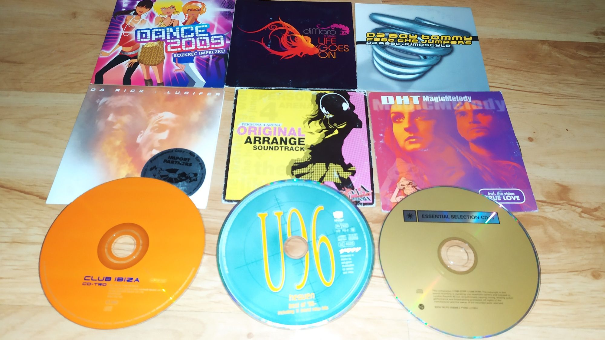 Techno trance zestaw 9 cd