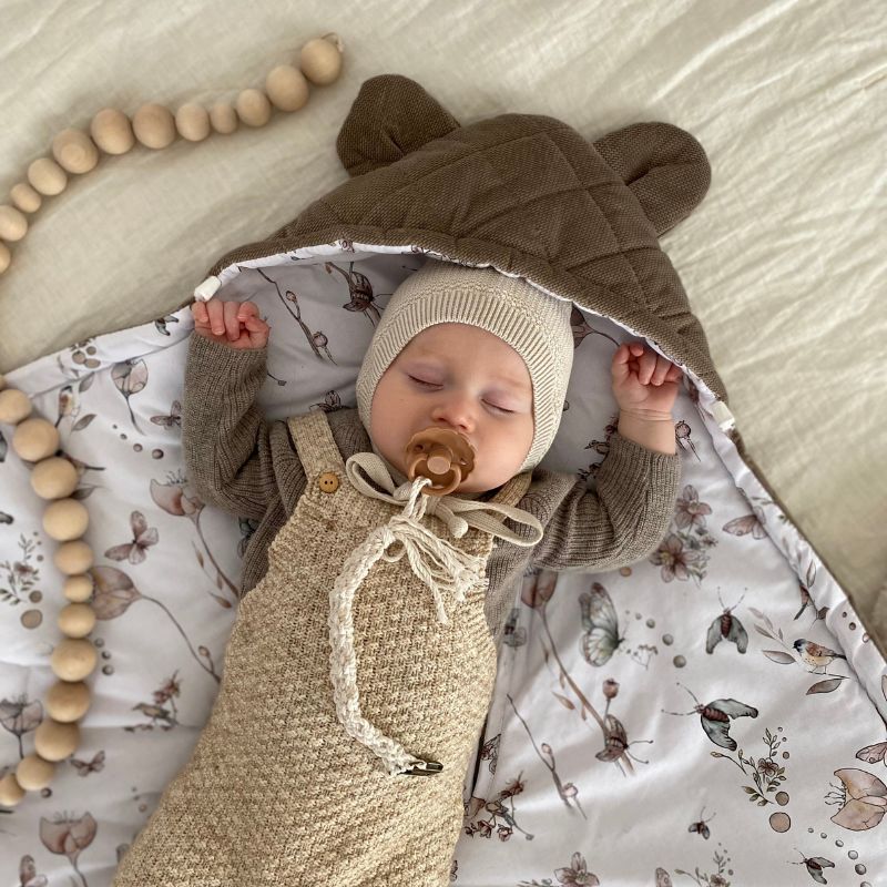 Kocyk do fotelika Goose Family Vintage beige - Baby Steps