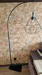 Lampa podłogowa Tk Lighting  diamond czarna stan bdb.