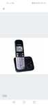 Telefon stacjonarny BEZPRZEWODOWY Panasonic 120 wpisów GŁOŚNOMÓWIĄCY