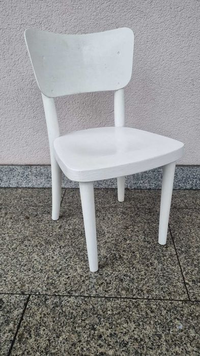 Krzesełko dla dzieci Ton Thonet Czechosłowacja Design PRL krzesło gięt