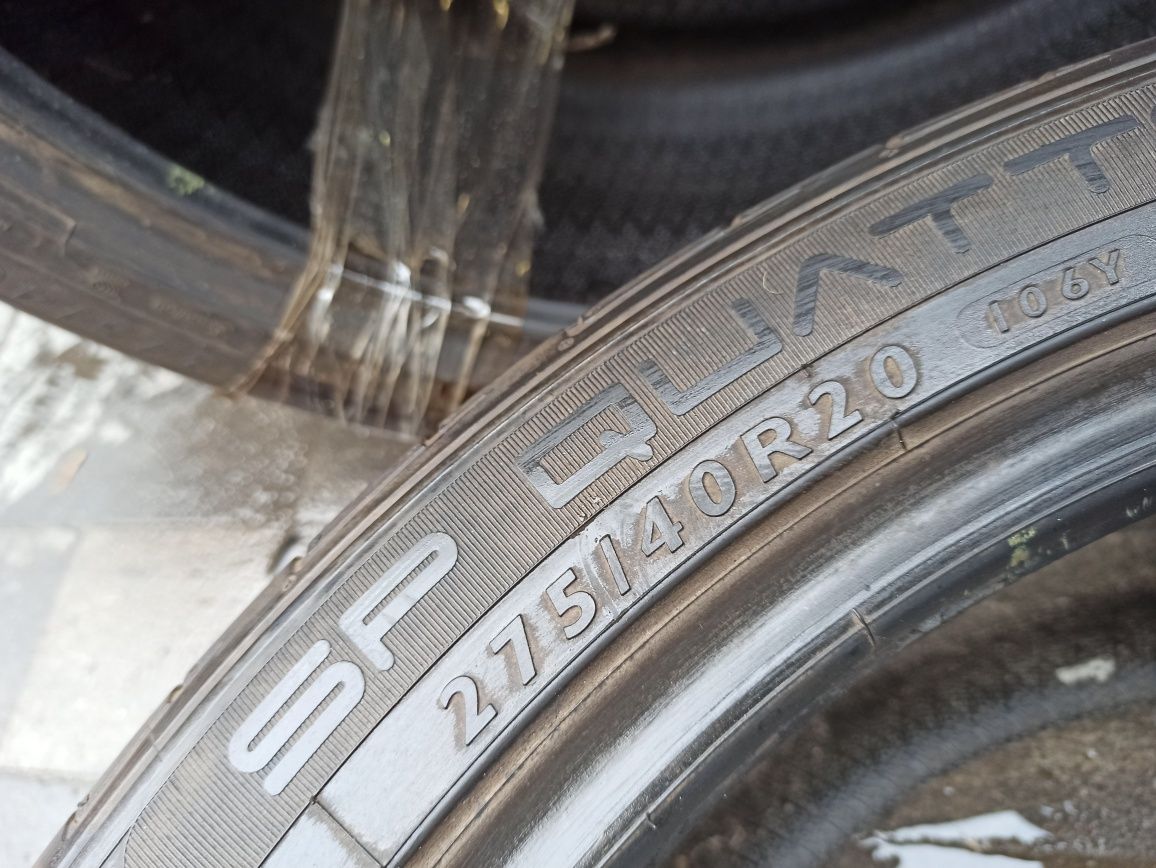 Летняя резина 275/40 315/35 R20 Dunlop Quattromaxx