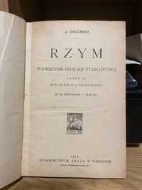 Książka- podręcznik Rzym/ Jerzy Gadomski