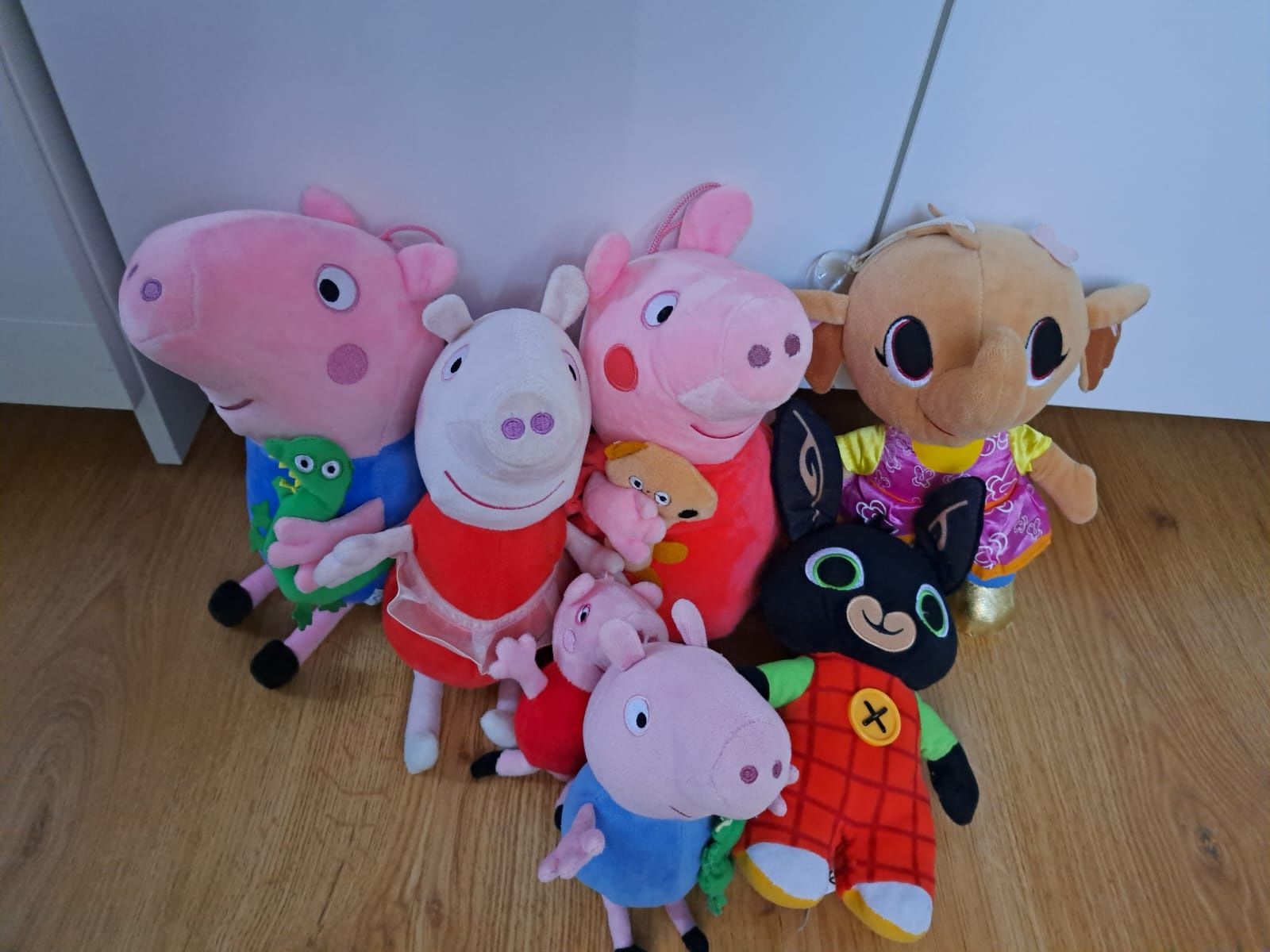 Peppa i Bing maskotki