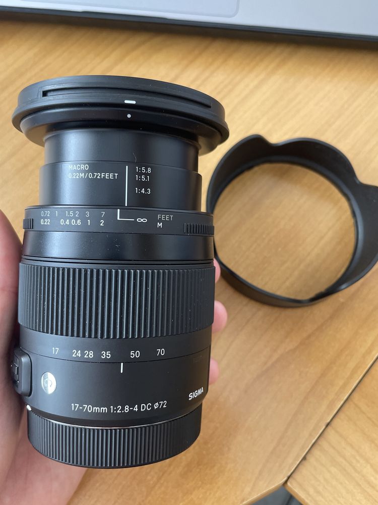 Sigma 17-70 F2.8-4 EF-S 2.0 Canon