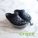 Crocs klapki unisex nowe czarne rozmiar 41-42 EU (M8/W10) Jibbitz by C