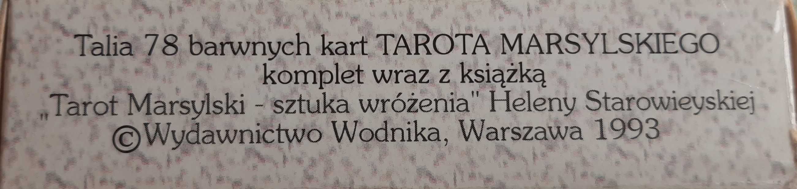 Tarot Marsylski - karty